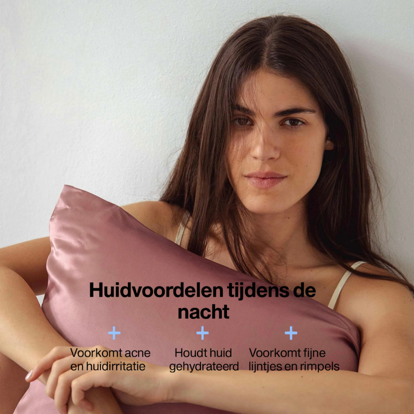 Premium Zijde Kussensloop - Antiekroze