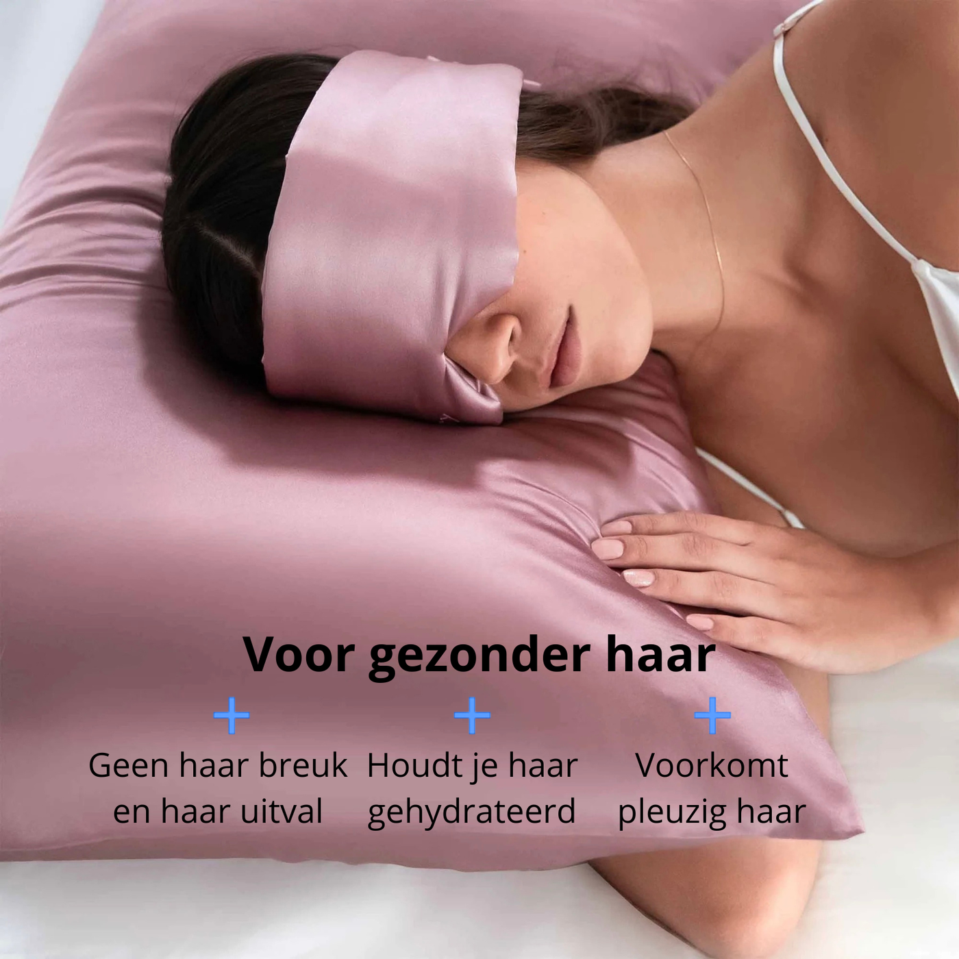 Premium Zijde Kussensloop - Antiekroze